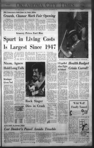 Oklahoma City Times (Oklahoma City, Okla.), Vol. 84, No. 183, Ed. 1 Friday, September 21, 1973