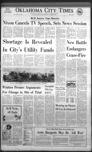 Oklahoma City Times (Oklahoma City, Okla.), Vol. 84, No. 211, Ed. 1 Wednesday, October 24, 1973