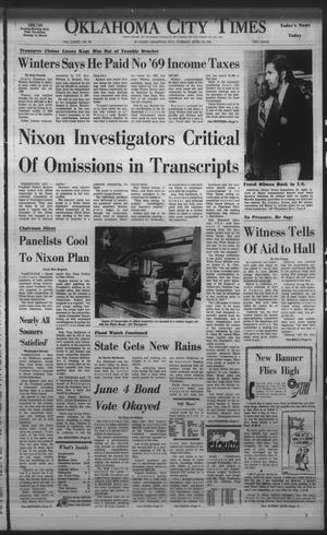 Oklahoma City Times (Oklahoma City, Okla.), Vol. 85, No. 59, Ed. 1 Tuesday, April 30, 1974