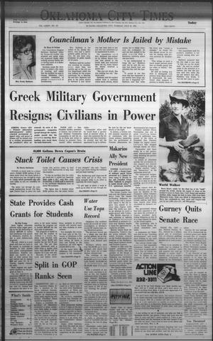 Oklahoma City Times (Oklahoma City, Okla.), Vol. 85, No. 131, Ed. 1 Tuesday, July 23, 1974