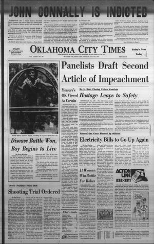 Oklahoma City Times (Oklahoma City, Okla.), Vol. 85, No. 136, Ed. 1 Monday, July 29, 1974
