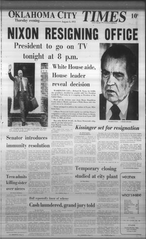 Oklahoma City Times (Oklahoma City, Okla.), Vol. 85, No. 145, Ed. 1 Thursday, August 8, 1974