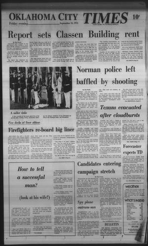 Oklahoma City Times (Oklahoma City, Okla.), Vol. 85, No. 176, Ed. 1 Friday, September 13, 1974
