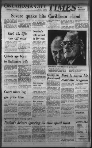 Oklahoma City Times (Oklahoma City, Okla.), Vol. 85, No. 197, Ed. 2 Tuesday, October 8, 1974