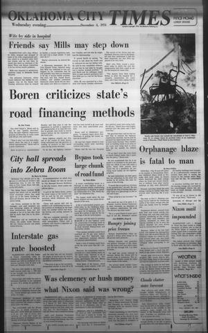 Oklahoma City Times (Oklahoma City, Okla.), Vol. 85, No. 246, Ed. 1 Wednesday, December 4, 1974