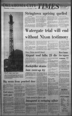 Oklahoma City Times (Oklahoma City, Okla.), Vol. 85, No. 247, Ed. 1 Thursday, December 5, 1974