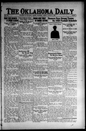 The Oklahoma Daily (Norman, Okla.), Vol. 14, No. 71, Ed. 1 Tuesday, January 13, 1920