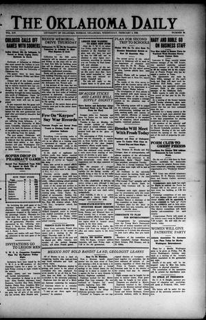 The Oklahoma Daily (Norman, Okla.), Vol. 14, No. 84, Ed. 1 Wednesday, February 4, 1920