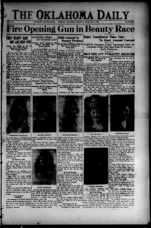The Oklahoma Daily (Norman, Okla.), Vol. 14, No. 88, Ed. 1 Monday, February 9, 1920