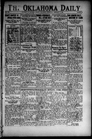 The Oklahoma Daily (Norman, Okla.), Vol. 14, No. 90, Ed. 1 Wednesday, February 11, 1920