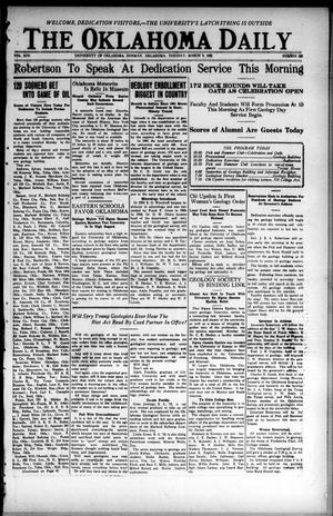 The Oklahoma Daily (Norman, Okla.), Vol. 14, No. 109, Ed. 1 Tuesday, March 9, 1920