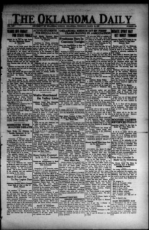 The Oklahoma Daily (Norman, Okla.), Vol. 14, No. 116, Ed. 1 Thursday, March 18, 1920