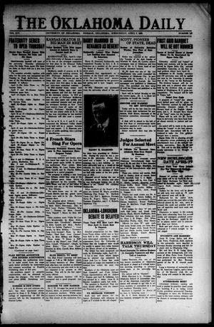 The Oklahoma Daily (Norman, Okla.), Vol. 14, No. 127, Ed. 1 Wednesday, April 7, 1920