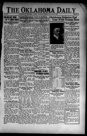 The Oklahoma Daily (Norman, Okla.), Vol. 14, No. 132, Ed. 1 Wednesday, April 14, 1920