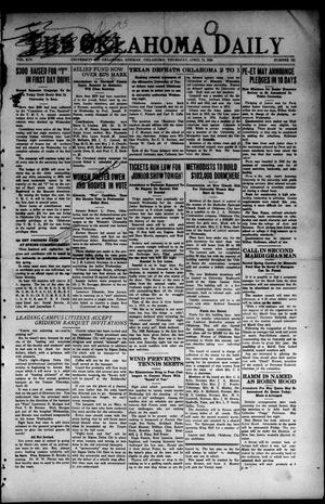 The Oklahoma Daily (Norman, Okla.), Vol. 14, No. 133, Ed. 1 Thursday, April 15, 1920