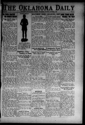 The Oklahoma Daily (Norman, Okla.), Vol. 15, No. 13, Ed. 1 Saturday, October 2, 1920