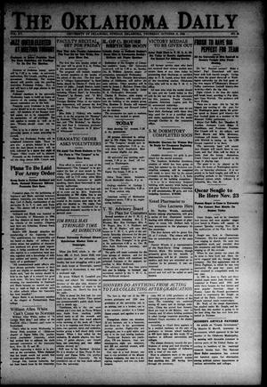 The Oklahoma Daily (Norman, Okla.), Vol. 15, No. 26, Ed. 1 Thursday, October 21, 1920