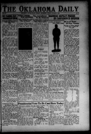 The Oklahoma Daily (Norman, Okla.), Vol. 15, No. 29, Ed. 1 Tuesday, October 26, 1920