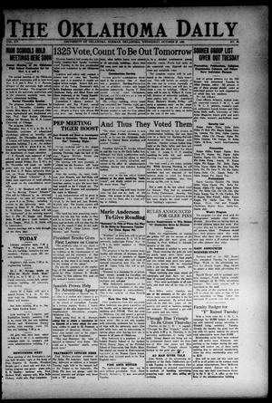 The Oklahoma Daily (Norman, Okla.), Vol. 15, No. 30, Ed. 1 Wednesday, October 27, 1920