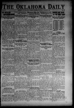 The Oklahoma Daily (Norman, Okla.), Vol. 15, No. 33, Ed. 1 Saturday, October 30, 1920