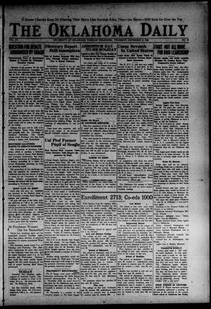 The Oklahoma Daily (Norman, Okla.), Vol. 15, No. 40, Ed. 1 Thursday, November 11, 1920
