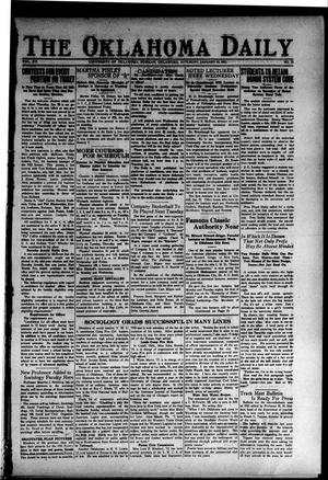 The Oklahoma Daily (Norman, Okla.), Vol. 15, No. 73, Ed. 1 Saturday, January 15, 1921