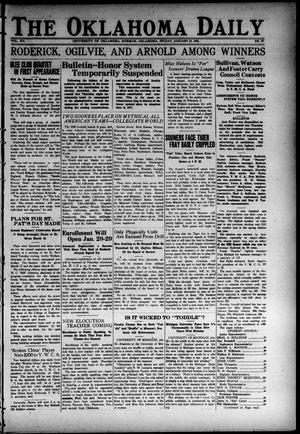 The Oklahoma Daily (Norman, Okla.), Vol. 15, No. 77, Ed. 1 Friday, January 21, 1921