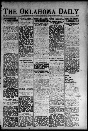 The Oklahoma Daily (Norman, Okla.), Vol. 15, No. 88, Ed. 1 Saturday, February 12, 1921