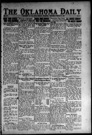 The Oklahoma Daily (Norman, Okla.), Vol. 15, No. 91, Ed. 1 Wednesday, February 16, 1921