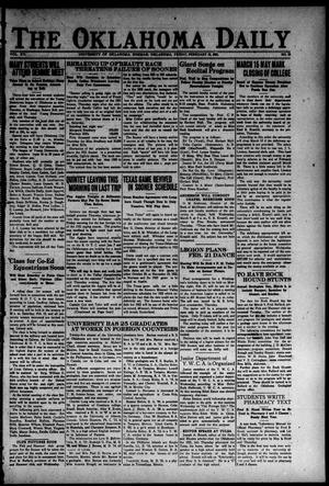 The Oklahoma Daily (Norman, Okla.), Vol. 15, No. 93, Ed. 1 Friday, February 18, 1921