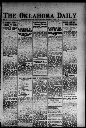 The Oklahoma Daily (Norman, Okla.), Vol. 15, No. 100, Ed. 1 Wednesday, March 2, 1921