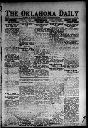The Oklahoma Daily (Norman, Okla.), Vol. 15, No. 113, Ed. 1 Saturday, March 19, 1921