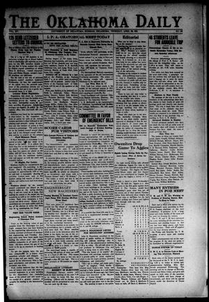 The Oklahoma Daily (Norman, Okla.), Vol. 15, No. 138, Ed. 1 Thursday, April 28, 1921
