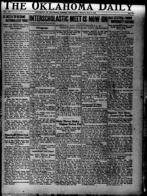 The Oklahoma Daily (Norman, Okla.), Vol. 15, No. 144, Ed. 1 Friday, May 6, 1921