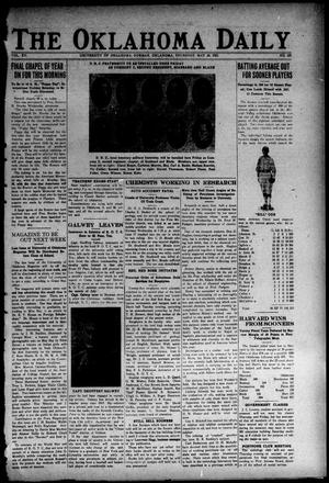 The Oklahoma Daily (Norman, Okla.), Vol. 15, No. 157, Ed. 1 Thursday, May 26, 1921