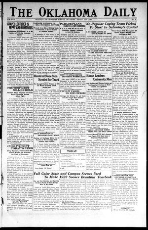 The Oklahoma Daily (Norman, Okla.), Vol. 17, No. 82, Ed. 1 Friday, January 5, 1923