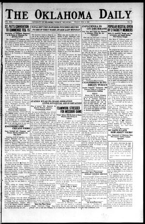 The Oklahoma Daily (Norman, Okla.), Vol. 17, No. 101, Ed. 1 Friday, February 2, 1923