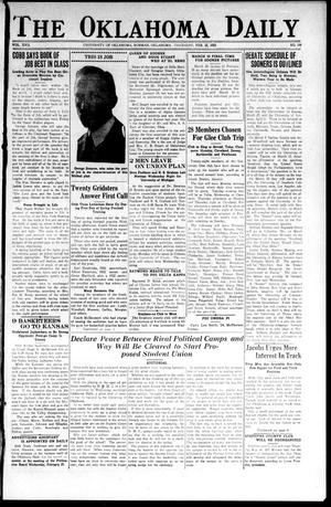The Oklahoma Daily (Norman, Okla.), Vol. 17, No. 118, Ed. 1 Thursday, February 22, 1923