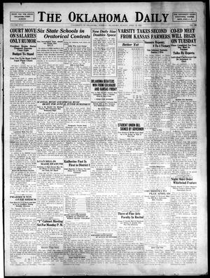 The Oklahoma Daily (Norman, Okla.), Vol. 17, No. 158, Ed. 1 Sunday, April 15, 1923