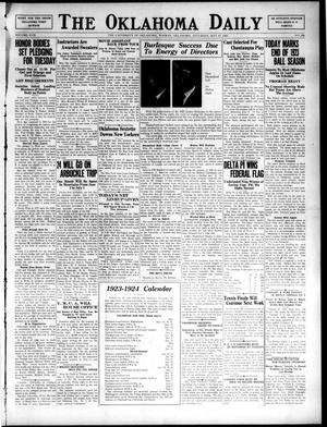The Oklahoma Daily (Norman, Okla.), Vol. 17, No. 187, Ed. 1 Saturday, May 19, 1923