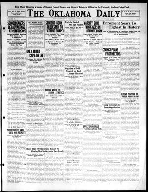 The Oklahoma Daily (Norman, Okla.), Vol. 9, No. 7, Ed. 1 Monday, September 17, 1923