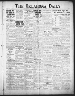Primary view of object titled 'The Oklahoma Daily (Norman, Okla.), Vol. 9, No. 16, Ed. 1 Thursday, September 27, 1923'.