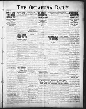 The Oklahoma Daily (Norman, Okla.), Vol. 9, No. 72, Ed. 1 Sunday, December 9, 1923