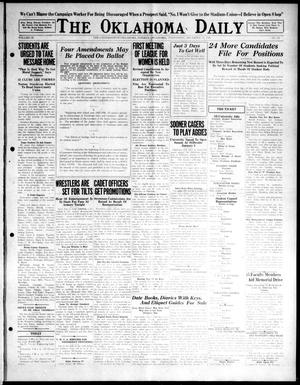 The Oklahoma Daily (Norman, Okla.), Vol. 9, No. 79, Ed. 1 Monday, December 17, 1923