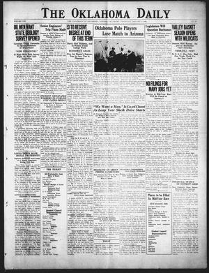 The Oklahoma Daily (Norman, Okla.), Vol. 8, No. 83, Ed. 1 Thursday, January 3, 1924