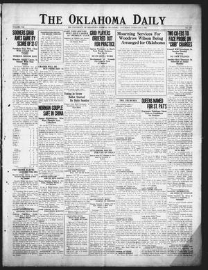 The Oklahoma Daily (Norman, Okla.), Vol. 8, No. 103, Ed. 1 Saturday, February 2, 1924