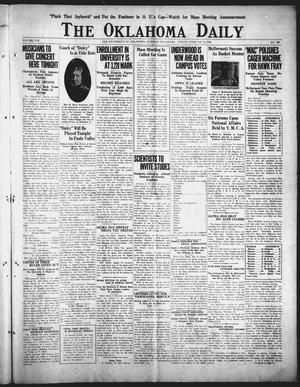 The Oklahoma Daily (Norman, Okla.), Vol. 8, No. 108, Ed. 1 Friday, February 8, 1924