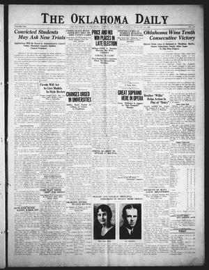 The Oklahoma Daily (Norman, Okla.), Vol. 8, No. 113, Ed. 1 Thursday, February 14, 1924