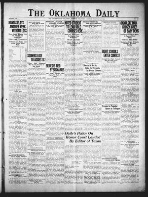 The Oklahoma Daily (Norman, Okla.), Vol. 8, No. 121, Ed. 1 Sunday, February 24, 1924