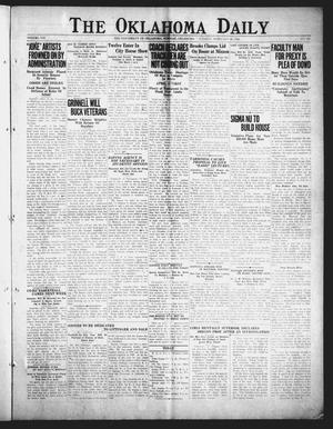 The Oklahoma Daily (Norman, Okla.), Vol. 8, No. 122, Ed. 1 Tuesday, February 26, 1924